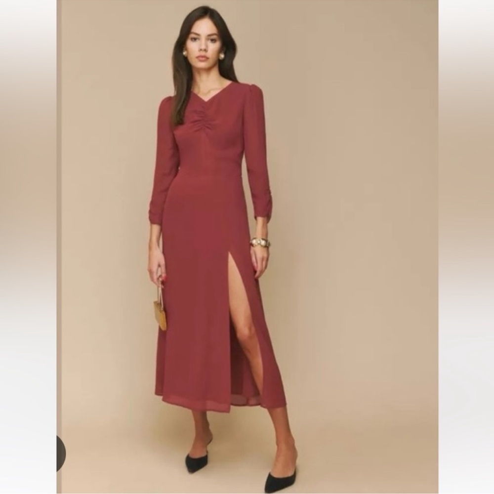 Reformation Forest Dress in Chianti NWT‎